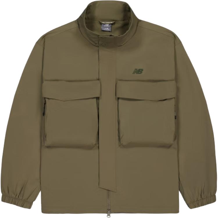 New Balance Brown Long-Sleeve Outdoor Casual Utility Jacket NAE35011-KH