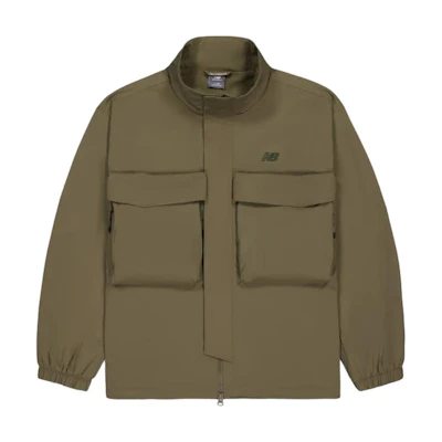 New Balance Brown Long-Sleeve Outdoor Casual Utility Jacket NAE35011-KH
