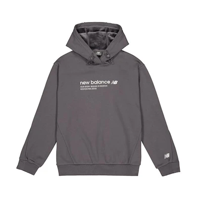 New Balance Brown Pullover Hoodie Casual Sweatshirt NCD46191-DKG