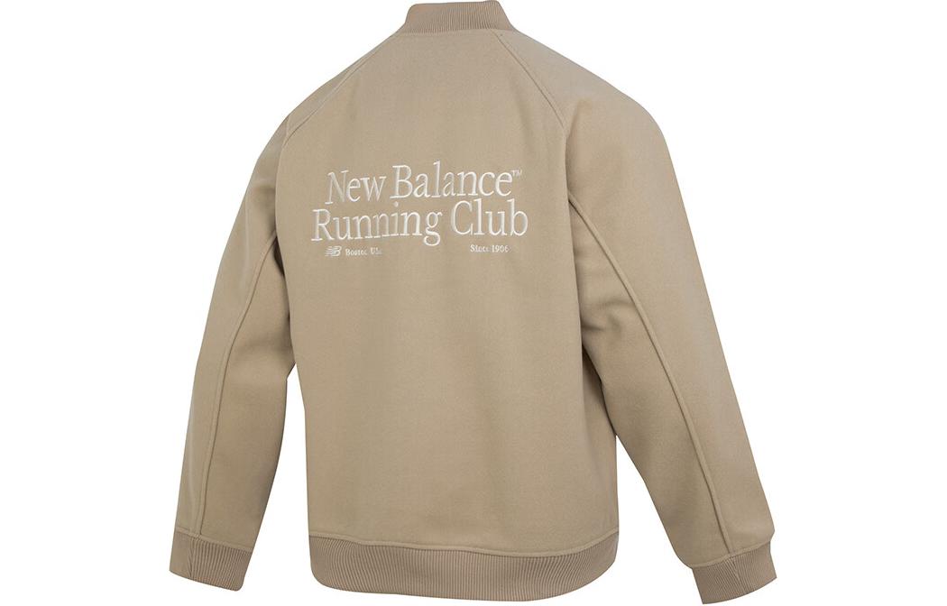 Lookbook ニューバランス ブラウン シングルボタン 快適スタンドカラー ジャケット NME11051-BEI