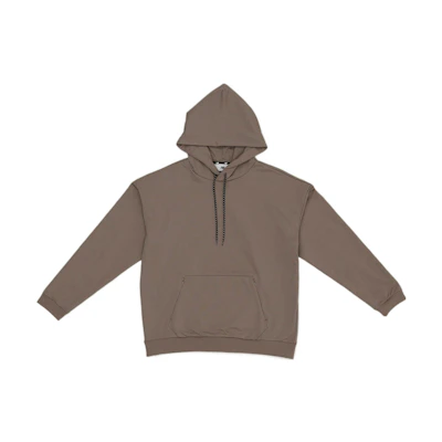 New Balance Brown Solid Color Pullover Hoodie AMT25004-MS