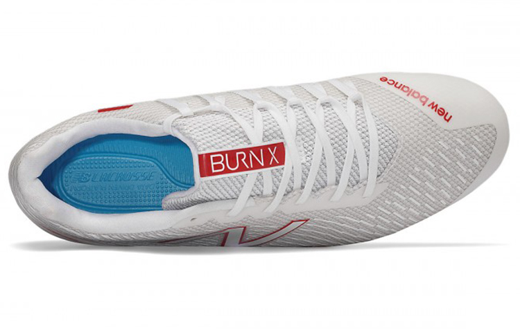 Lookbook New Balance Burn X 低筒防滑耐磨訓練鞋 白紅