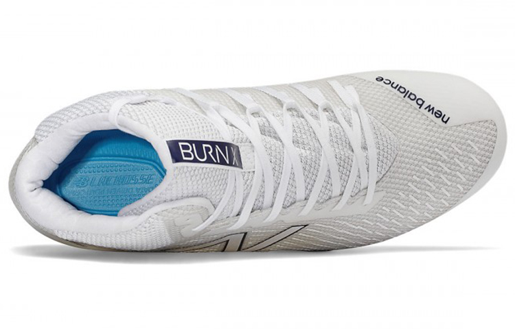 Lookbook New Balance Burn X Mid-Cut 'Putih Biru Tua' BURNXMPB