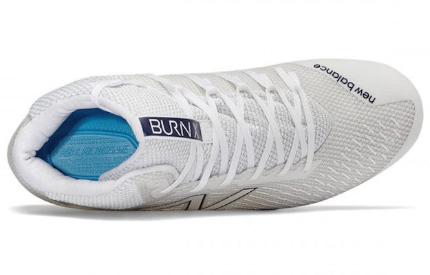 New Balance Burn X Mid-Cut 'White Deep Blue' BURNXMPB Lookbook New Balance Burn X Mid-Cut 'White Deep Blue' BURNXMPB