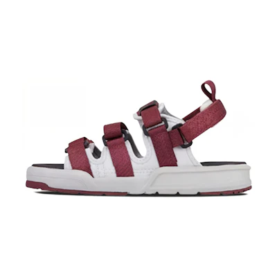 NB Caravan CRV Sandals 'White Burgundy'