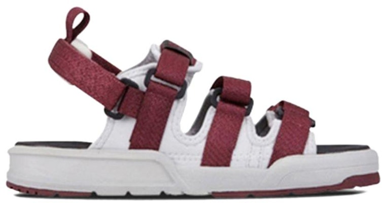 New Balance Caravan CRV Sandals 'White Burgundy' SD3205QR Lookbook New Balance Caravan CRV Sandals 'White Burgundy' SD3205QR