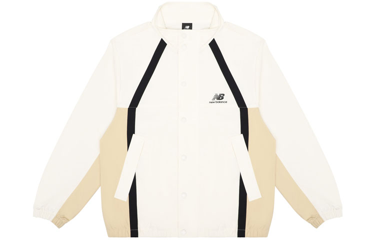 New Balance Casual Breathable Woven Jacket Off-White AMJ13358-IV