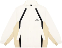 New Balance Casual Breathable Woven Jacket Off-White AMJ13358-IV New Balance Casual Breathable Woven Jacket Off-White AMJ13358-IV