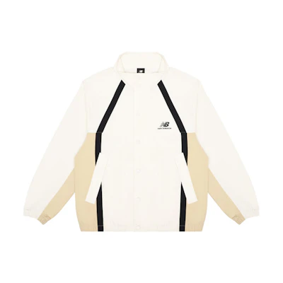 New Balance Casual Breathable Woven Jacket Off-White AMJ13358-IV