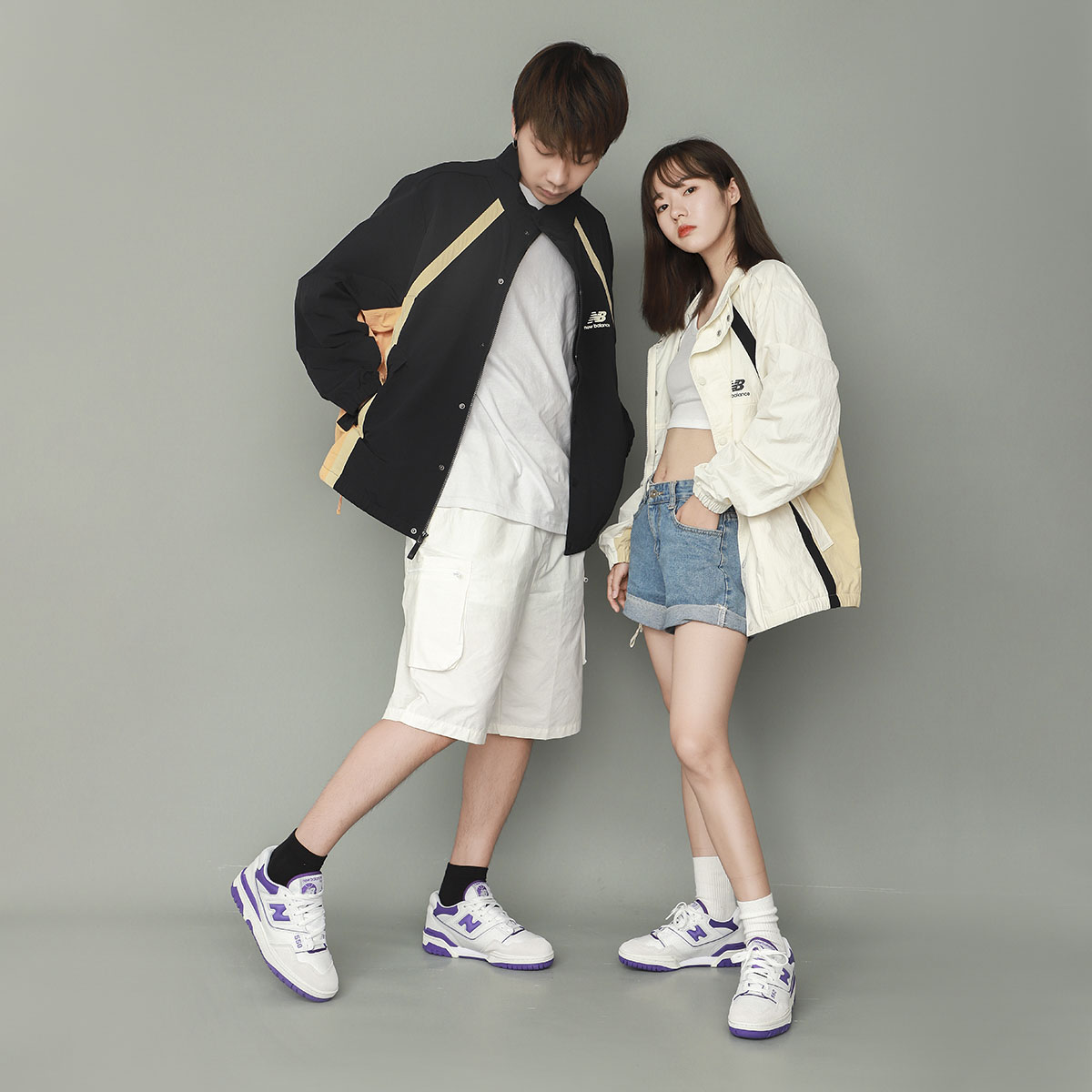 New Balance Casual Breathable Woven Jacket Off-White AMJ13358-IV 圖 12