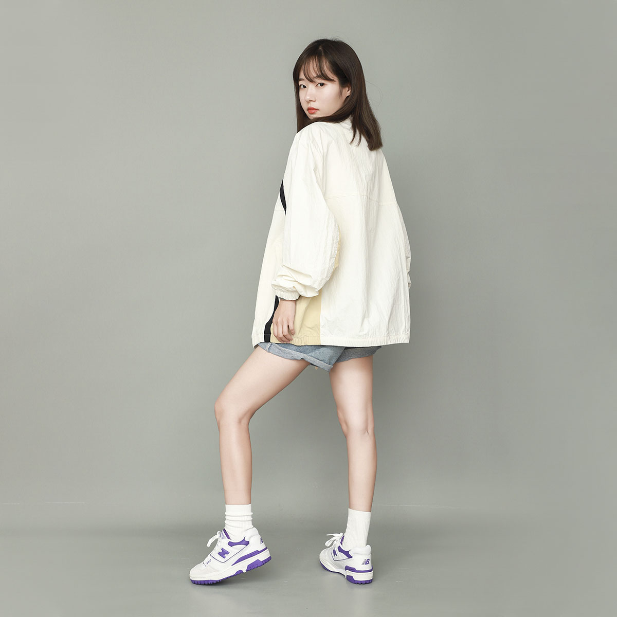 New Balance Casual Breathable Woven Jacket Off-White AMJ13358-IV 圖 6