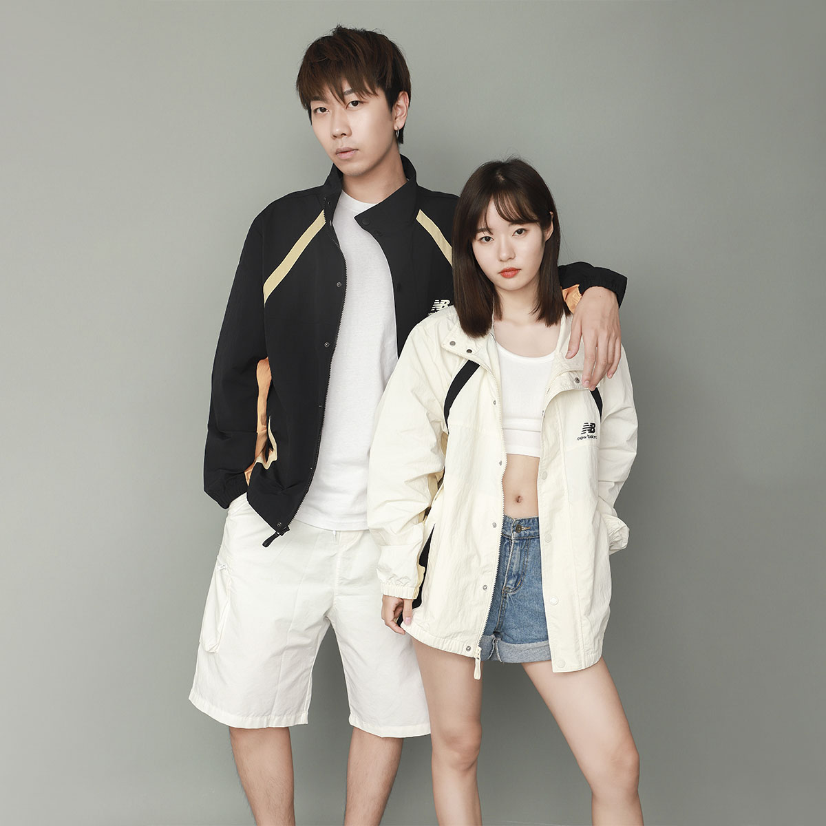 New Balance Casual Breathable Woven Jacket Off-White AMJ13358-IV 圖 10