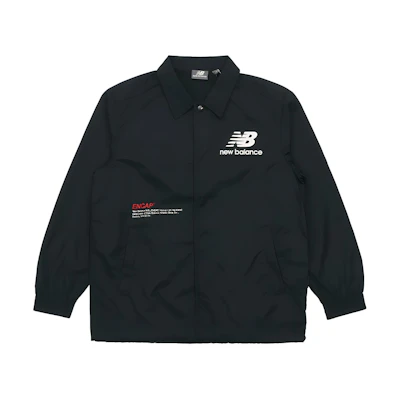 New Balance Casual Coach Jacket Black Unisex NAA24013-BK