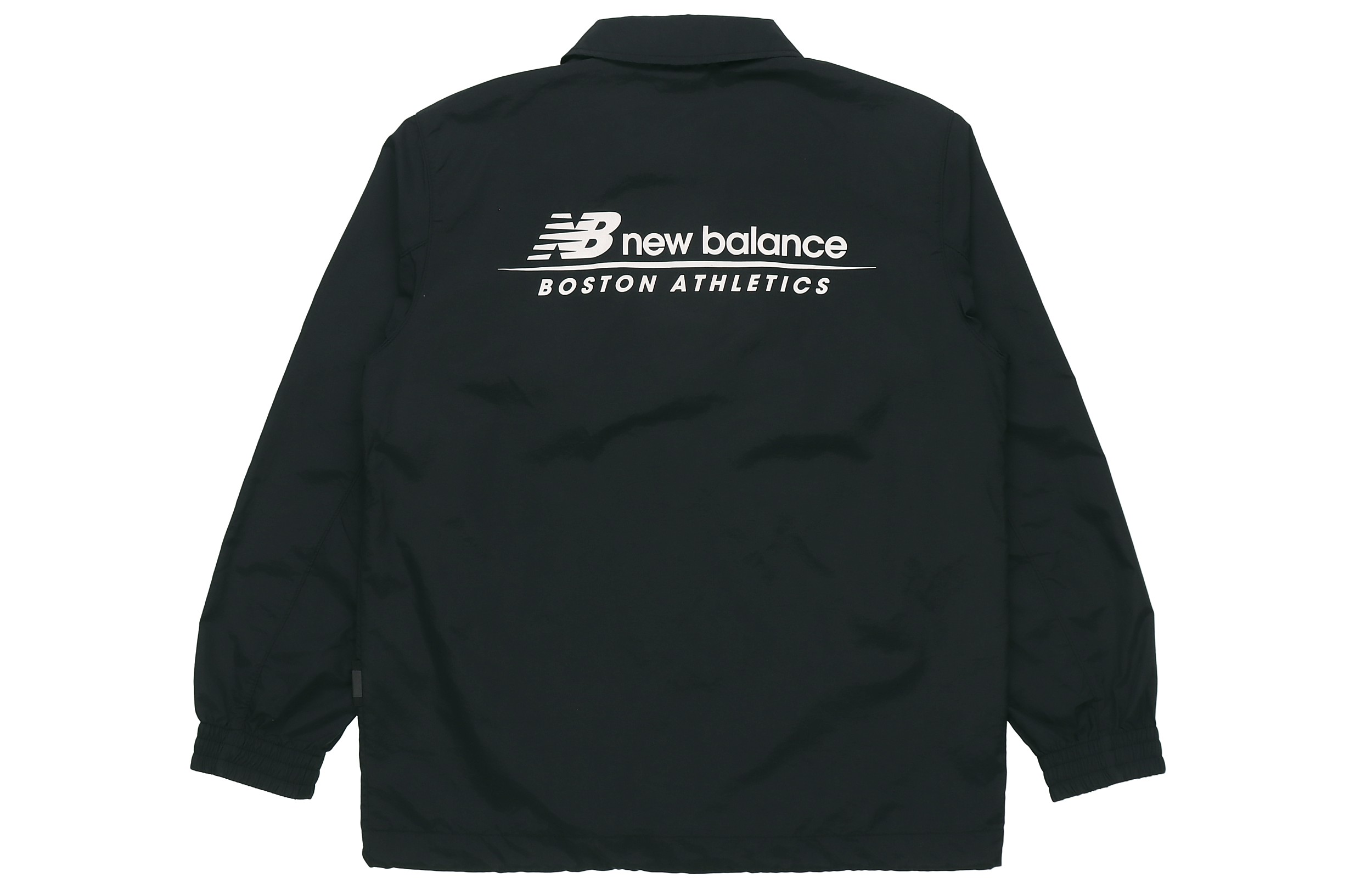 Lookbook ニューバランス カジュアル コーチジャケット ブラック ユニセックス NAA24013-BK