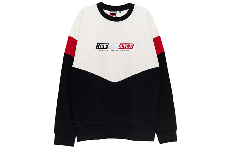 New Balance Casual Crewneck Sweatshirt Unisex Off-White NC943051-IV