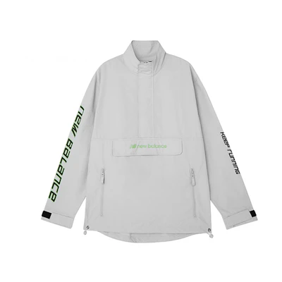 New Balance Casual Half-Zip Outdoor Utility Jacket AMJ03321-LAN