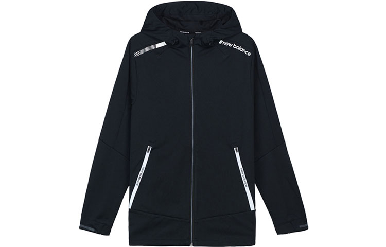New Balance Casual Hooded Sports Jacket Black AMJ91301-BK
