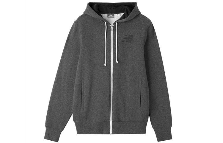 New Balance Casual Hoodie Sweatshirt Fashion Top - Gray MJ83980-HC