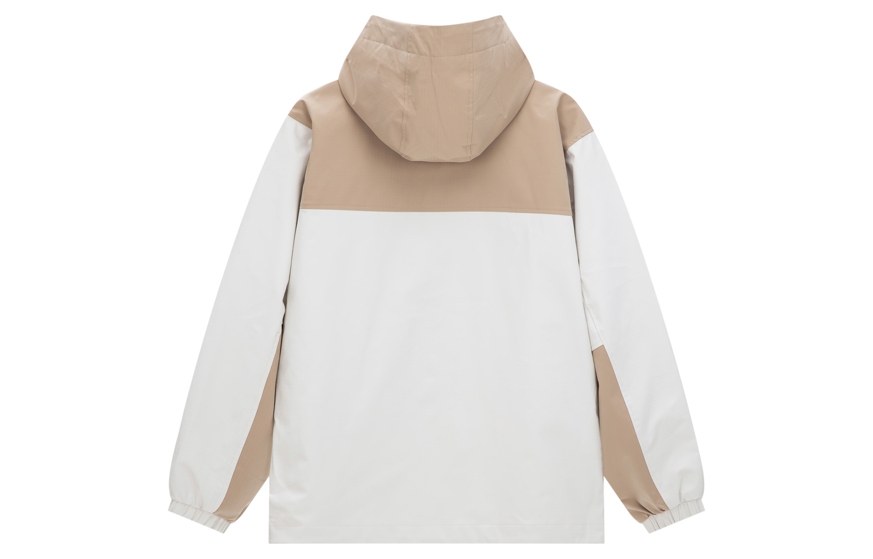 Lookbook New Balance Jaket Knit Kasual Khaki dengan Logo Warna - Gaya Musim Gugur/Dingin AMJ33359-BNN