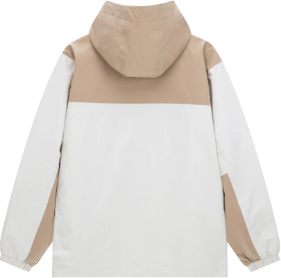 New Balance Jaket Knit Kasual Khaki dengan Logo Warna - Gaya Musim Gugur/Dingin AMJ33359-BNN Lookbook New Balance Jaket Knit Kasual Khaki dengan Logo Warna - Gaya Musim Gugur/Dingin AMJ33359-BNN