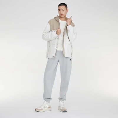 New Balance Jaket Knit Kasual Khaki dengan Logo Warna - Gaya Musim Gugur/Dingin AMJ33359-BNN Cheap New Balance Jaket Knit Kasual Khaki dengan Logo Warna - Gaya Musim Gugur/Dingin AMJ33359-BNN