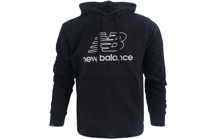 New Balance Casual Knit Pullover Hoodie Black NC91E021-BK