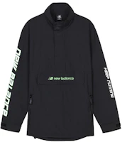 New Balance Casual Printed Half-Zip Jacket Black AMJ03321-BK New Balance Casual Printed Half-Zip Jacket Black AMJ03321-BK