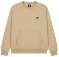 New Balance Casual Pullover Fleece Sweatshirt Yellow AMT23359-INC New Balance Casual Pullover Fleece Sweatshirt Yellow AMT23359-INC
