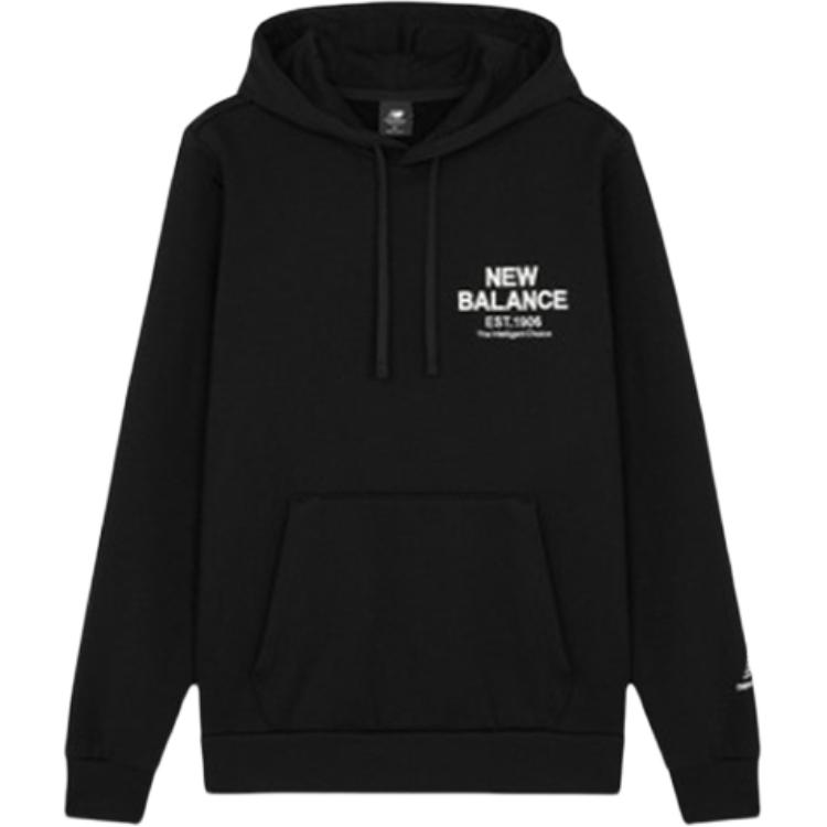 New Balance Casual Pullover Sweatshirt Black AMT14317-BK