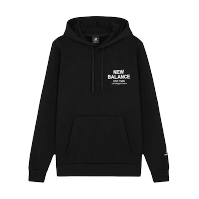 New Balance Casual Pullover Sweatshirt Black AMT14317-BK