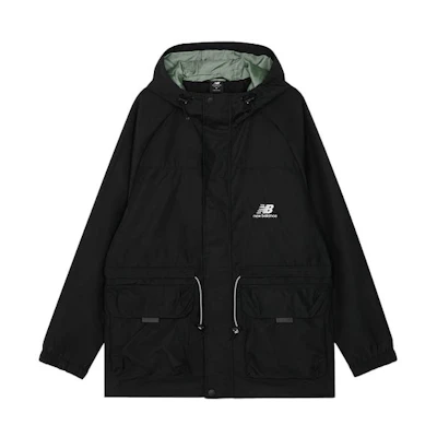 New Balance Casual Sports Solid Color Hoodie Jacket - Black AMJ13360-BK