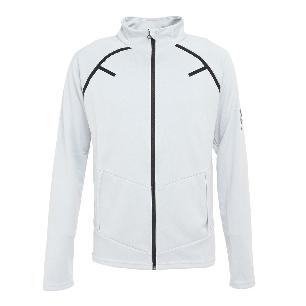 New Balance Casual Striped High-Neck Jacket Light Grey MJ23090L-AN