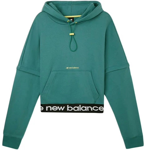 new-balance-casual-unisex-short-sweatshirt-green-awt-03362-sel