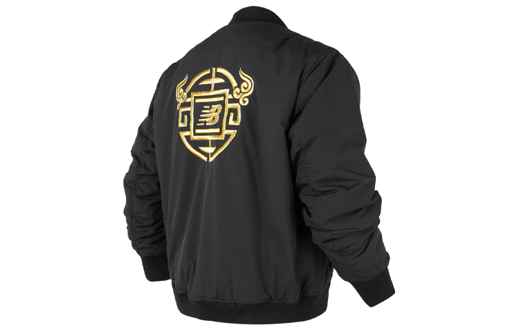 New Balance Chinese New Year Reversible Baseball Jacket Black Unisex NQA1A011-BK 圖 3