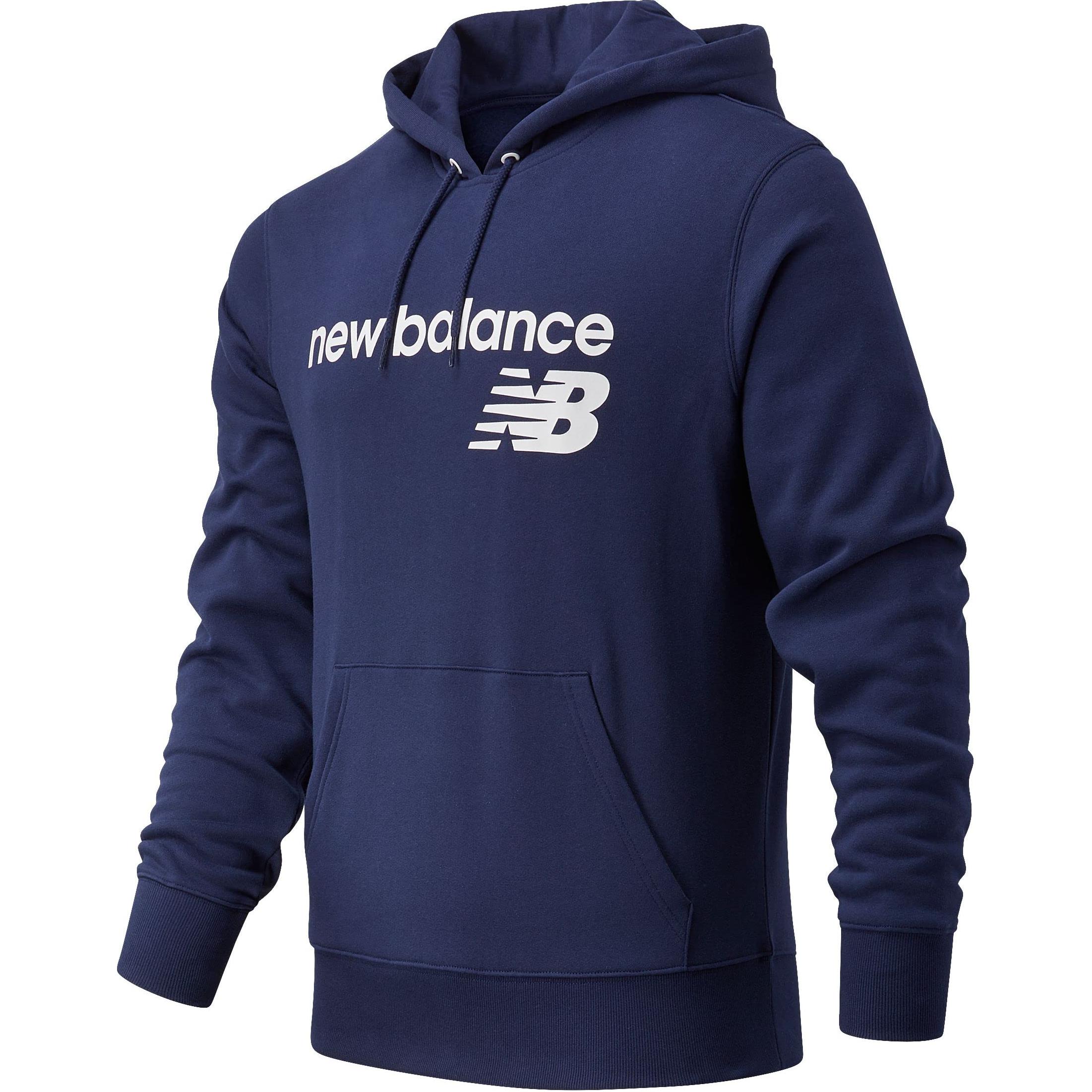 New Balance Classic Core Logo Fleece Sweatshirt Navy Blue () MT03910-PGM