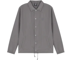 New Balance Classic Evergreen Coach Jacket Gray Unisex AMJ21551-CEL New Balance Classic Evergreen Coach Jacket Gray Unisex AMJ21551-CEL