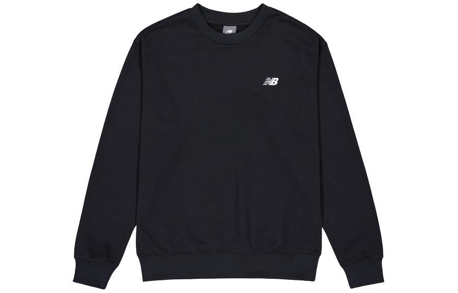 New Balance Classic Minimalist Crewneck Pullover Sweatshirt Black MT41507-BK