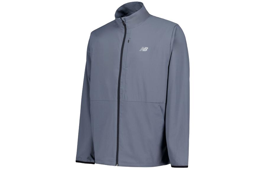 New Balance Classic Minimalist Sports Running Jacket Blue () MJ41062-GT
