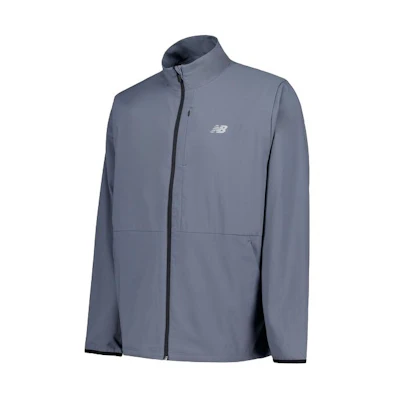 New Balance Classic Minimalist Sports Running Jacket Blue () MJ41062-GT