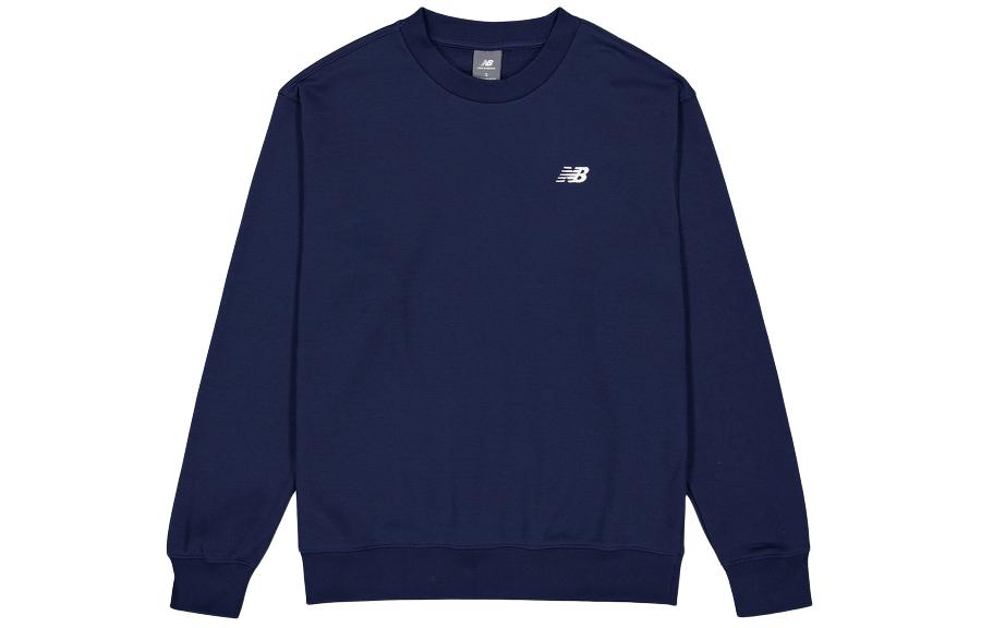 New Balance Classic Navy Blue Crewneck Pullover Sweatshirt MT41507-NNY
