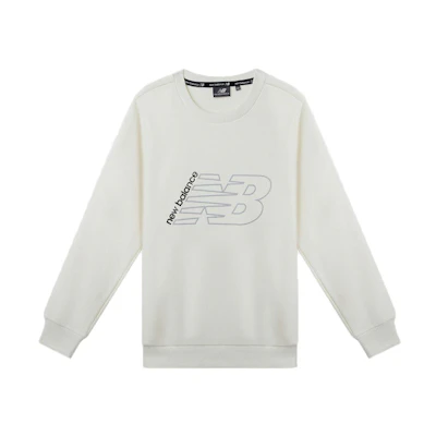 New Balance Classic Pullover Sweatshirt White Casual Wear NCA3S521-IV