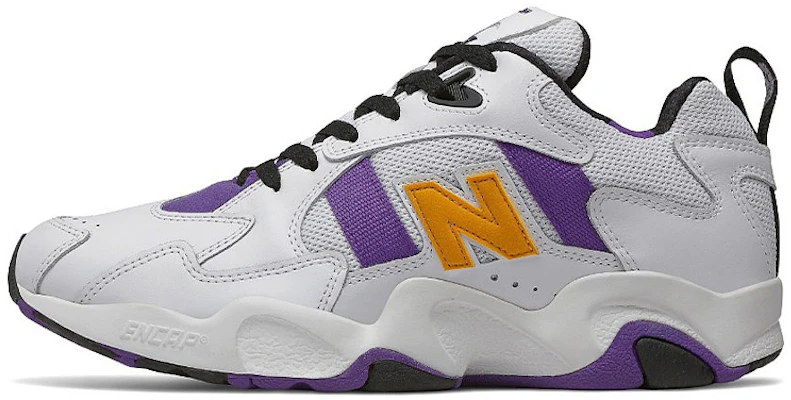 New Balance CLASSIC RUNNING 'White Purple Yellow' ML650WNW Buy New Balance CLASSIC RUNNING 'White Purple Yellow' ML650WNW