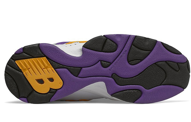 Shop New Balance CLASSIC RUNNING 'White Purple Yellow' ML650WNW