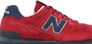 Order New Balance Classics Traditionnels Merah Gym Navy US574XAD