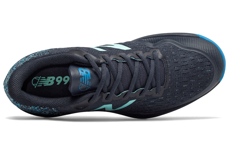 Lookbook New Balance Clay Court FuelCell 996v4 黑藍色
