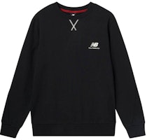 New Balance CNY Logo Embroidered Crewneck Sweatshirt Men’s Black AMT31571-BK New Balance CNY Logo Embroidered Crewneck Sweatshirt Men’s Black AMT31571-BK