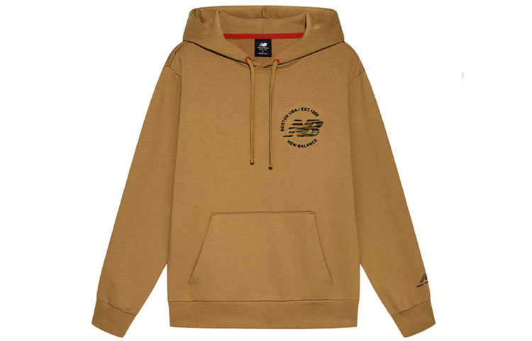 New Balance CNY Logo Print Pullover Sweatshirt Brown ( Chinese New Year) AMT21351-INC
