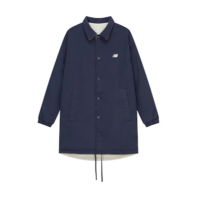 New Balance CNY Reversible Solid Color Collar Jacket Navy Blue - AMJ41350-ECL