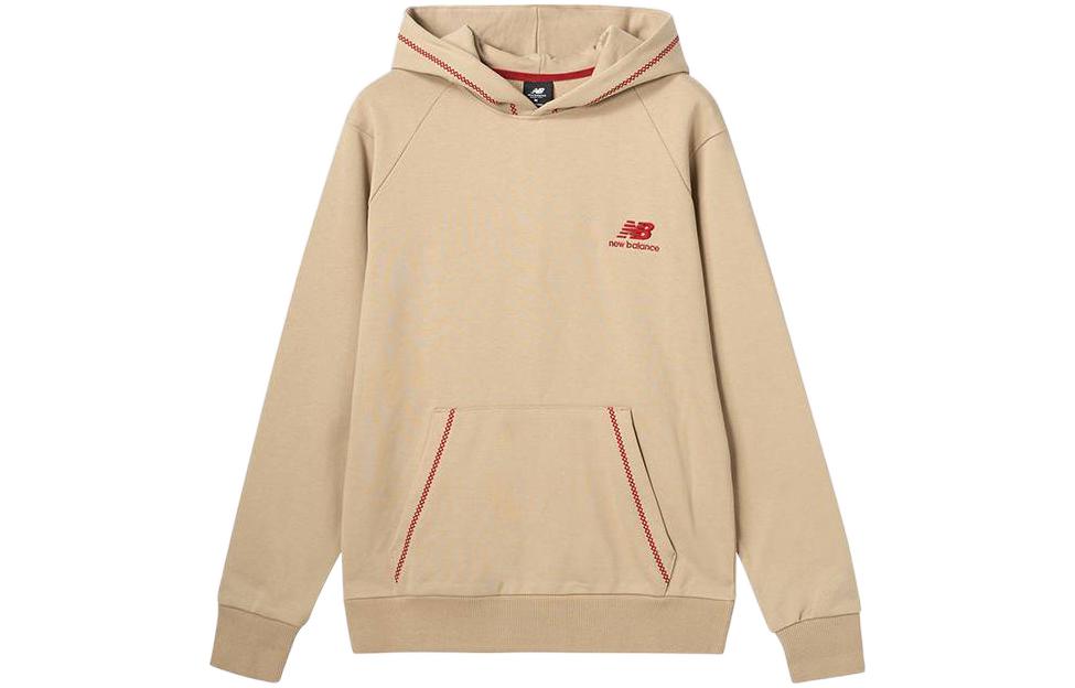 New Balance CNY Series Embroidered Logo Hoodie Khaki AMT31570-BNN