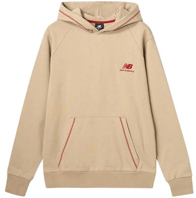 New Balance CNY Series Embroidered Logo Hoodie Khaki AMT31570-BNN Buy New Balance CNY Series Embroidered Logo Hoodie Khaki AMT31570-BNN